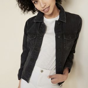 Old Navy Black Denim Jacket